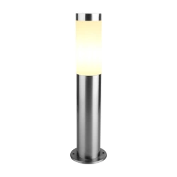 Bone extérieur BERGEN, E27, 25W, IP44, acier, Inspire