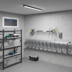 Réglette étanche led, tarsia, 120cm, 5500lm, 4000k, classe a, ip65,  INSPIRE