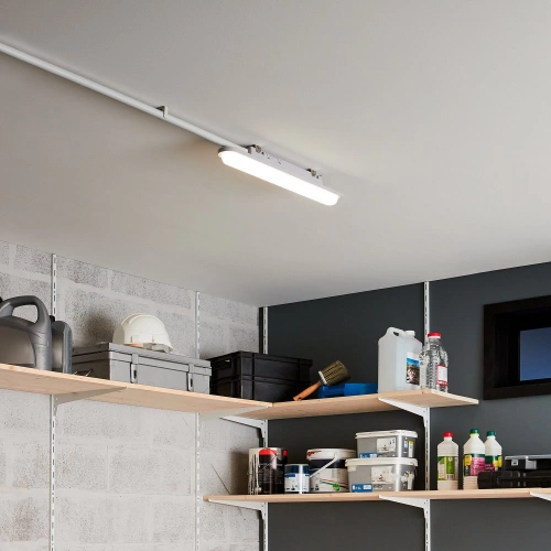 Réglette étanche led, volga, 50cm, 2800lm, 4000k, ip65, INSPIRE