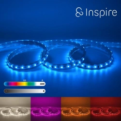 Ruban led extérieur, flexout 5m, rgbw changement de couleur, ip65, INSPIRE