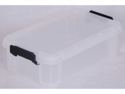 Boîte Iris Plastique Transparent L.21.4 X P.36.5 X H.10.5 Cm Cm