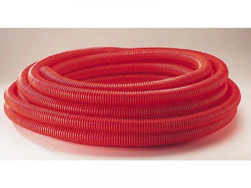 Gaine pour réseaux enterrés, JANOFLEX, diam.40 mm x L.25 m rouge
