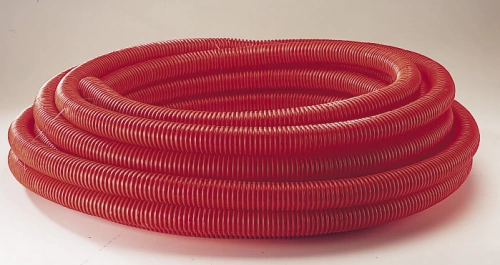 Gaine pour réseaux enterrés JANOFLEX rouge, Diam.90 mm, L.25 m