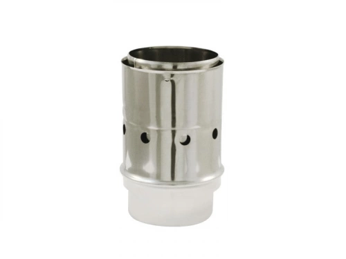 Raccord poele tubage pour tubage, JONCOUX, diam. 80 mm inox