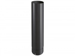 Tuyau émaillé pour raccordement ISOTIP JONCOUX Diam. 125 mm L. 50 cm Ep. 0.7mm
