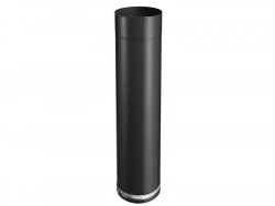 Rallonge télescopique pour raccordement Isotip, JONCOUX, diam. 150 mm noir mat