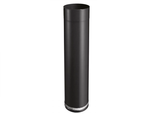 Rallonge télescopique pour raccordement Isotip, JONCOUX, diam. 150 mm noir mat