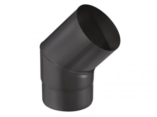 Coude émaillé 45° pour raccordement ISOTIP JONCOUX Diam. 150 mm L. 16cm Ep. 0.7mm