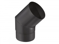 Coude émaillé 45° pour raccordement ISOTIP JONCOUX Diam. 180 mm L. 19cm Ep. 0.7mm