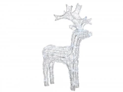 Deco noel, Renne Lumineux Flash 90 Cm