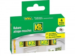 Lot de 4 rubans attrape mouches, KB