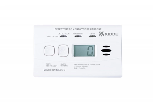 Detecteur de monoxyde de carbone KIDDE 10lldco-k797, 10 ans