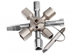 Clé en croix universelle croix KNIPEX Twinkey