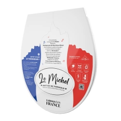 Abattant frein de chute duroplast blanc LA FABRIK DE LA BAIE Le michel