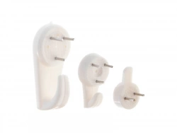 Lot de 20 crochets assortis spécial béton tableaux et cadres, LE CROCHET FRANCAIS