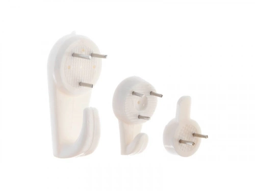 Lot de 20 crochets assortis spécial béton tableaux et cadres, LE CROCHET FRANCAIS