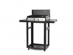 Plancha française au gaz 250 DUO LE MARQUIER, noir et inox