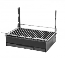 Barbecue Charbon Original Vulcain 48 x 28 cm - Acier