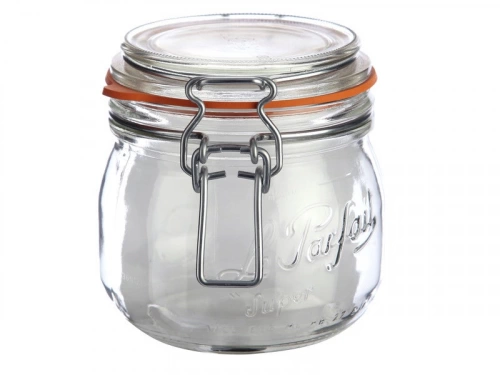 Lot de 6 bocaux LE PARFAIT super 0,5L