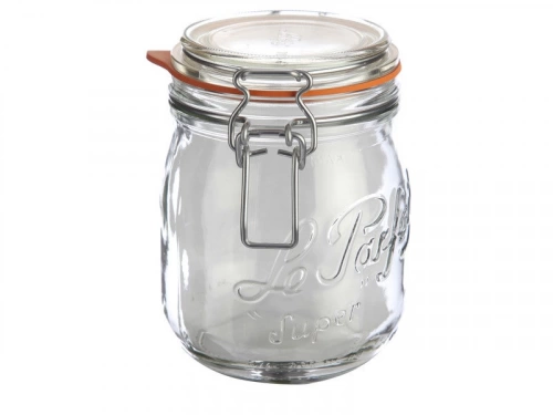 Lot de 6 bocaux LE PARFAIT super 0,75L