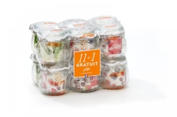 Lot de 12 bocaux lps 1/2l 11+1