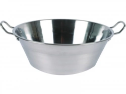Bassine inox 2 anses diam. 38 cm 9L
