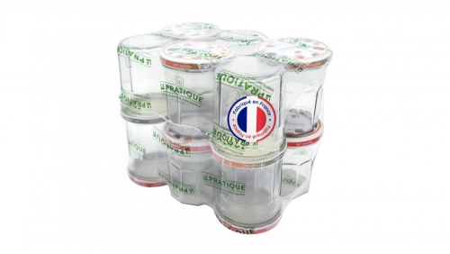 Confiturier 324 ml diam.82mm couvercle Decore Le Pratique pack 12