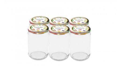 Bocal twist off sterilisable 500ml d85mm LE PRATIQUE pack de 6