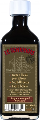 Teinte à l'huile pour bateaux mahagoni - 0,25 L