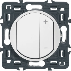 Celiane variateur 300W blanc mécanisme