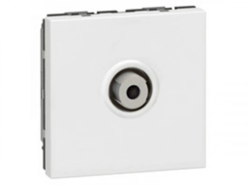 Prise Tv Type F Mosaic, Legrand, Blanc
