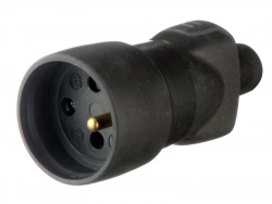 Fiche électrique femelle 2 pôles + terre, 16 A, LEGRAND