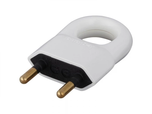 Fiche mâle 2 pôles, 6A, LEGRAND