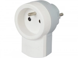 Fiche électrique mâle 2 pôles + terre, 16 A, LEGRAND