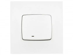 Poussoir À Voyant, Lumineux Neptune, Blanc, Legrand