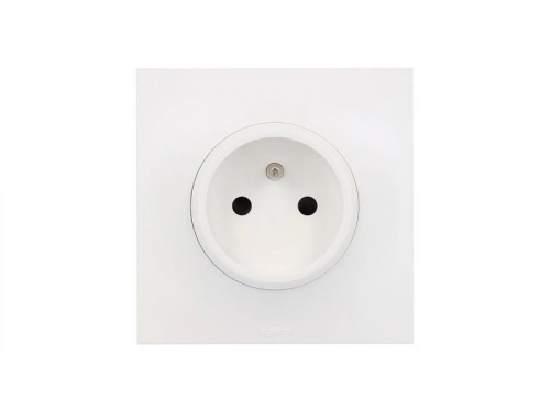 Prise avec terre Neptune, LEGRAND, blanc
