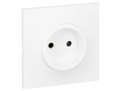 Prise Sans Terre Neptune, Blanc, Legrand