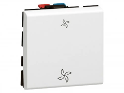 Commande Vmc Mosaic, Legrand, Blanc