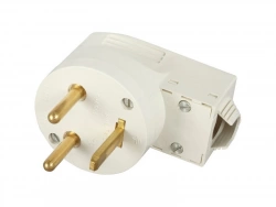 Fiche électrique mâle 2 pôles + terre, 32 A, LEGRAND