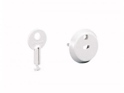 Cache-Prise Mâle 2 Pôles + Terre, Legrand