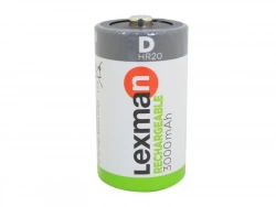 Lot De 2 Piles Rechargeable Hr20, 3000 Mah, Lexman
