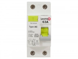 Interrupteur Différentiel Lexman, 30 Ma 63 A Ac