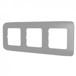 Plaque triple Cosy, LEXMAN, aluminium