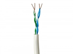 Câble Téléphone Mâle / Mâle, 50M, Lexman