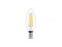 Ampoule led à filament flamme E14 470 Lm = 40 W blanc neutre, LEXMAN