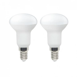Lot de 2 ampoules led réflecteur E14, 470Lm = 40W, LEXMAN