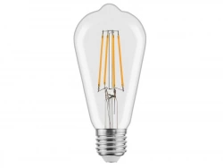 Ampoule décorative led à filament edison E27 40 W, LEXMAN