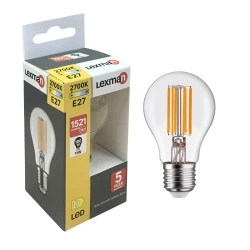 Ampoule led,  E27, 1521lm = 100W, blanc chaud, LEXMAN