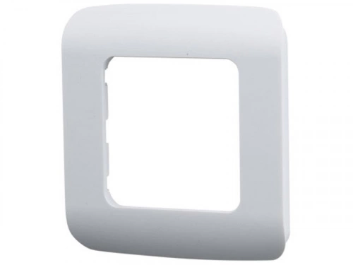 Plaque simple Cosy, LEXMAN, blanc-blanc n°0