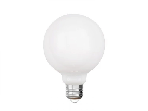 Ampoule led à filament opaline globe 95 mm E27 7.2 W, LEXMAN